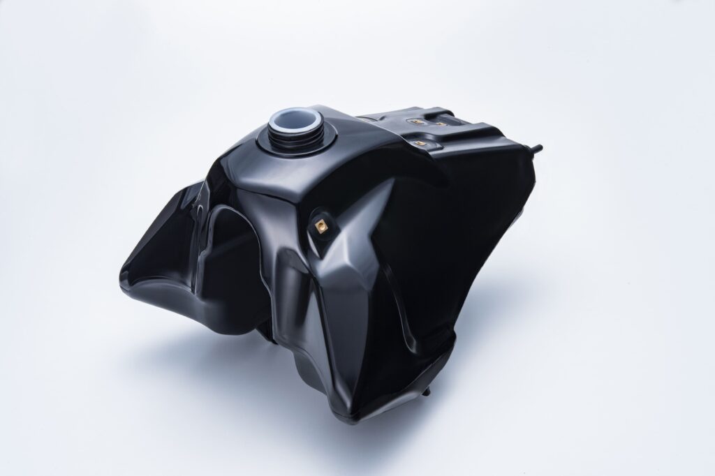 予備燃料タンク　ガス缶　スノーモービル　スノーバイク等に | バイク 用 エマージェンシー ガソリン タンク ステンレス製